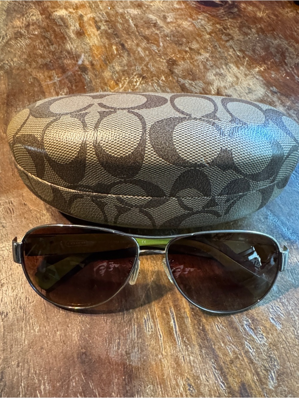 Coach Aviator Sunglasses